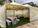 3x4,5m PROFI-ZELTE Faltpavillon, Stahl | im Verleih