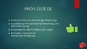 2x3m PROFI-ZELTE Faltpavillon, Stahl, 100% wasserdicht