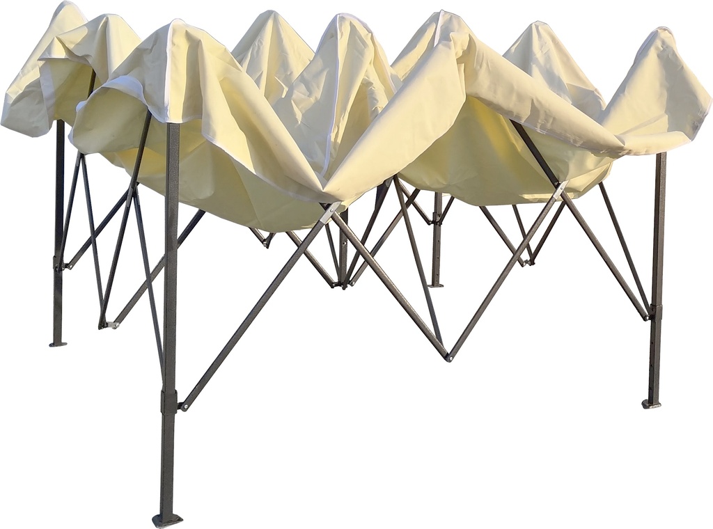 3x6m PROFI-ZELTE Faltpavillon, Stahl, 100% wasserdicht | im Verleih