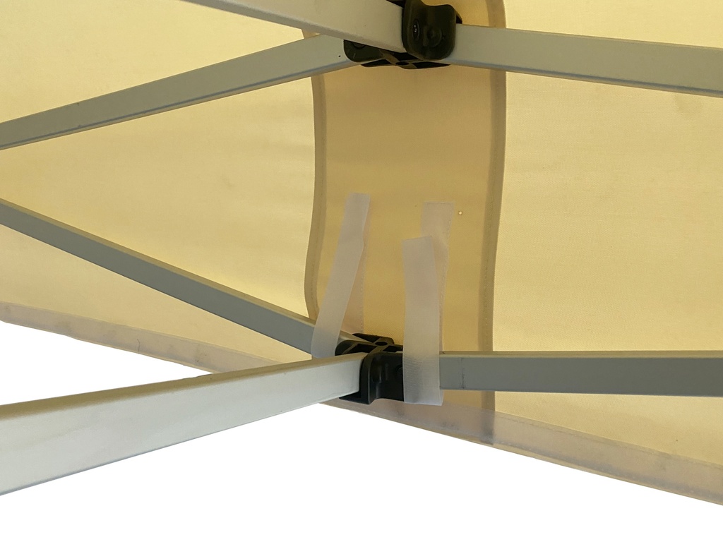 3x4,5m PROFI-ZELTE Faltpavillon Alurahmen Hexagon 40mm, 100% wasserdicht