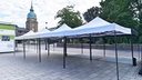 3x3m PROFI-ZELTE Faltpavillon, Stahl, 100% wasserdicht