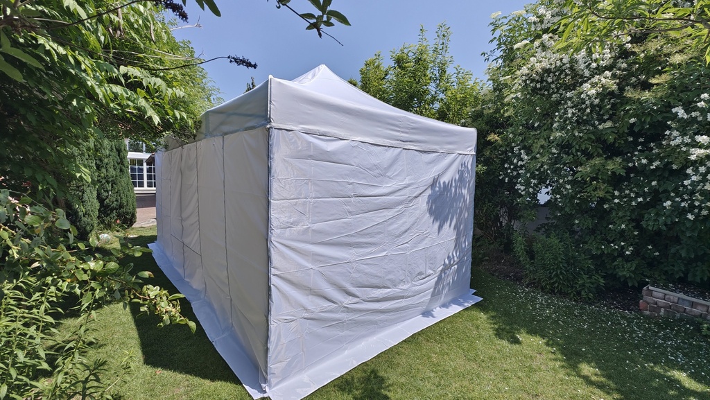3x6m PROFI-ZELTE Faltpavillon, Stahl, 100% wasserdicht