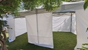 3x6m PROFI-ZELTE Faltpavillon, Stahl, 100% wasserdicht