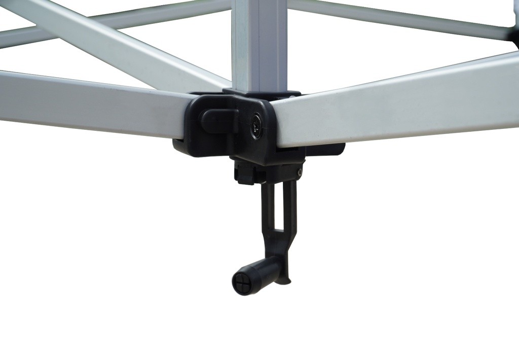 3x3m PROFI-ZELTE Faltpavillon Alurahmen Hexagon 40mm, 100% wasserdicht