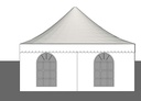 3x3m PROFI-ZELTE Faltpavillon Alurahmen Hexagon 40mm, 100% wasserdicht