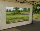 Seitenteil 3m, mit Fenster - für 30/32mm Profile