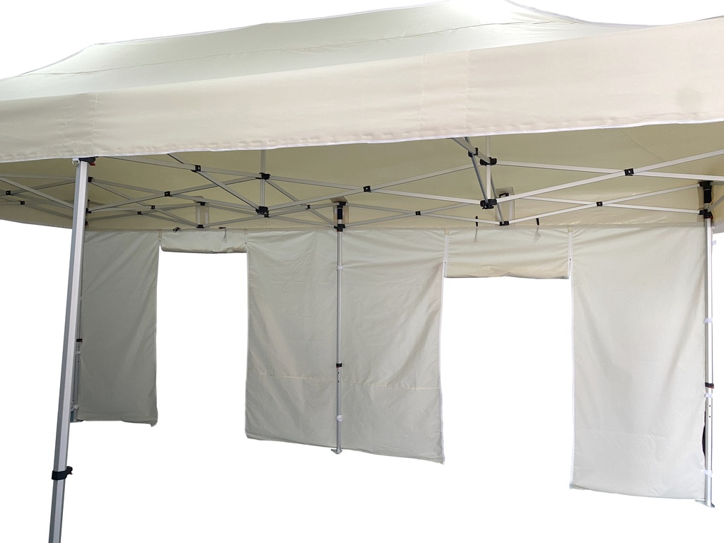 3x6m PROFI-ZELTE Faltpavillon Alurahmen Hexagon 40mm, 100% wasserdicht