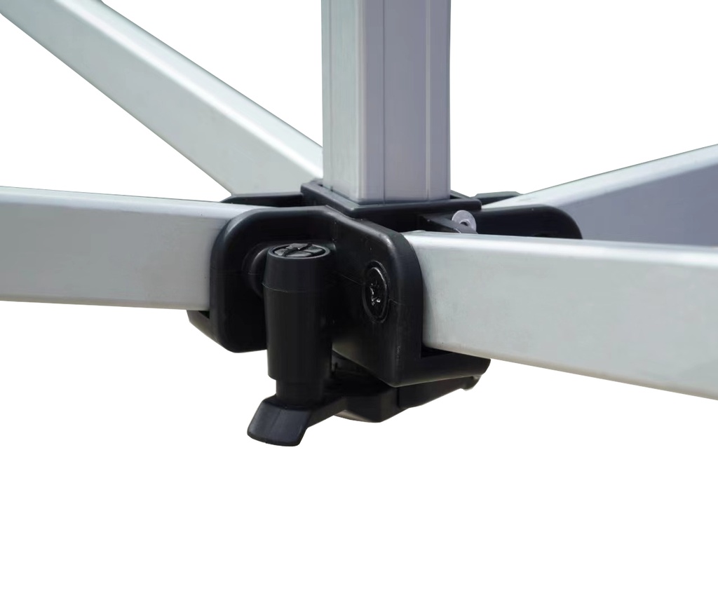 3x3m PROFI-ZELTE Faltpavillon Alurahmen Hexagon 40mm, 100% wasserdicht