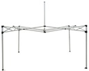 4x8m PROFI-ZELTE Faltpavillon Alurahmen Hexagon 40mm, 100% wasserdicht