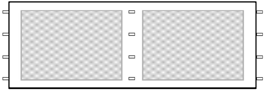 Seitenteil 6m mit Fliegenschutzgitter | Moskitonetz