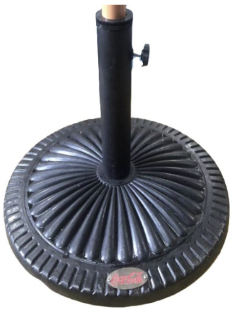 Standfuß für 270cm Sonnenschirm - gerade