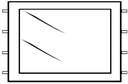 Seitenteil 3m, mit Fenster - für 30/32mm Profile
