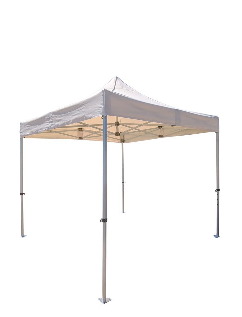 3x3m PROFI-ZELTE Faltpavillon Alurahmen Hexagon 50mm, 100% wasserdicht