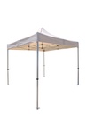 3x3m PROFI-ZELTE Faltpavillon Alurahmen Hexagon 50mm, 100% wasserdicht