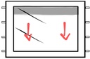 Seitenteil 4m, mit Fenster und Rollo -  für 40/50mm Profile