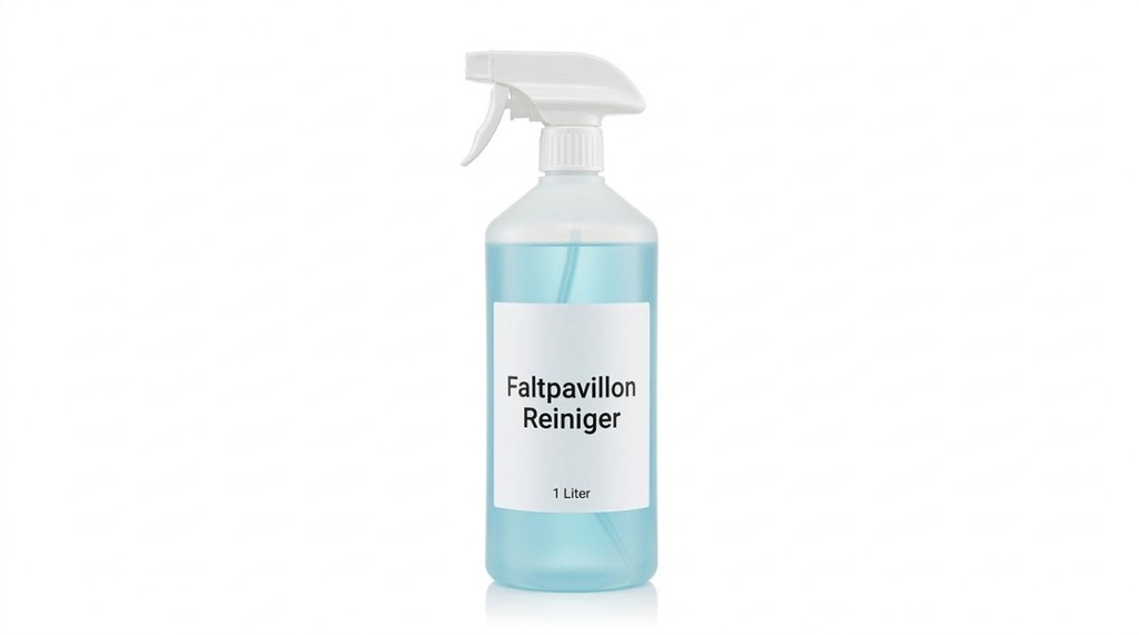 Faltpavillon Reiniger – Biozider Kraftreiniger gegen Schimmel, Moos & Algen | 1 Liter Sprühflasche