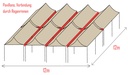 12x12m PROFI-ZELTE Faltpavillon, Stahl | im Verleih