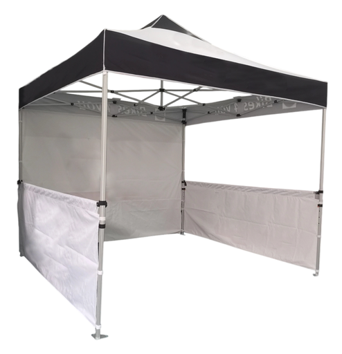 Halbwand Set Faltpavillon