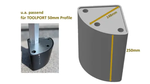 Pavillon Erhöhung | Erhöhungsblock