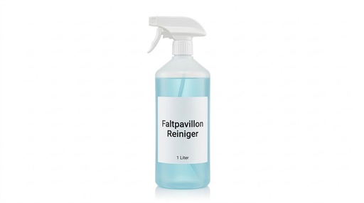 [RE100100] Faltpavillon Reiniger – Biozider Kraftreiniger gegen Schimmel, Moos & Algen | 1 Liter Sprühflasche