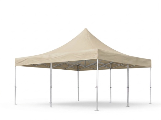 5x5m PROFI-ZELTE Faltpavillon Alurahmen Hexagon 50mm, 100% wasserdicht