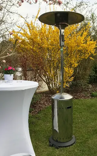 [VL400250] Heizpilz Edelstahl | im Verleih