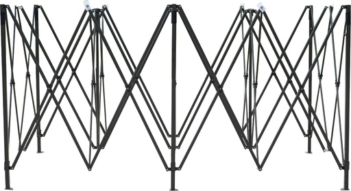 [FR630000] Rahmen 3x6m PROFI-ZELTE Faltpavillon 30mm Stahlrahmen